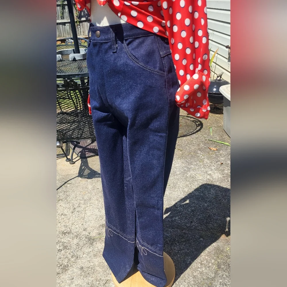 Ultra Cool Hipster Vintage Jeans by Turtle Bax - Picture 2 of 7
